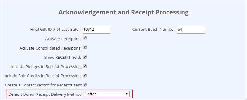 how do i set up receipting how to do a receipt